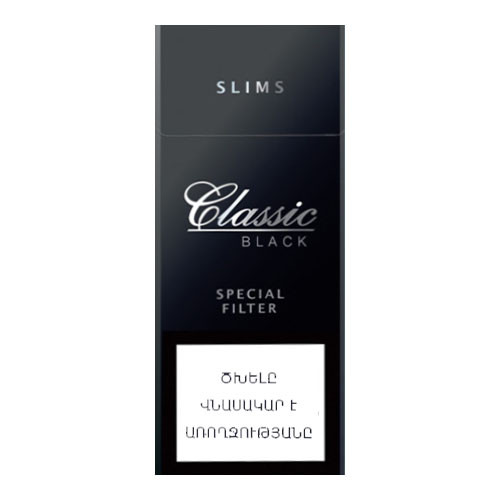 Сигареты Classic Black Slims Сигареты Classic Black Slims