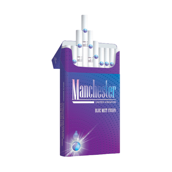 Сигареты Manchester Blue Mist SuperSlims Сигареты Manchester Blue Mist SuperSlims