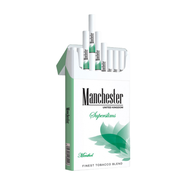 Сигареты Manchester Menthol Superslims Сигареты Manchester Menthol Superslims
