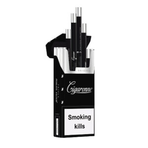 Сигареты Cigaronne Super Slims Black