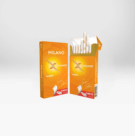 Сигареты Milano Superslim Change Amber Сигареты Milano Superslim Change Amber