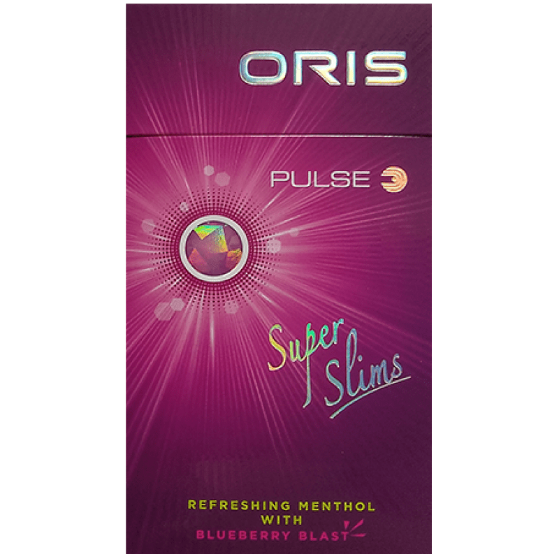 Сигареты Oris Pulse Blueberry Blast Superslims Сигареты Oris Pulse Blueberry Blast Superslims