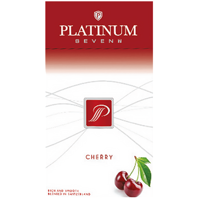 Сигареты Platinum Seven Super Slims Cherry Сигареты Platinum Seven Super Slims Cherry