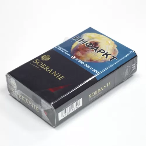 Сигареты Sobranie London Black King Size Сигареты Sobranie London Black King Size