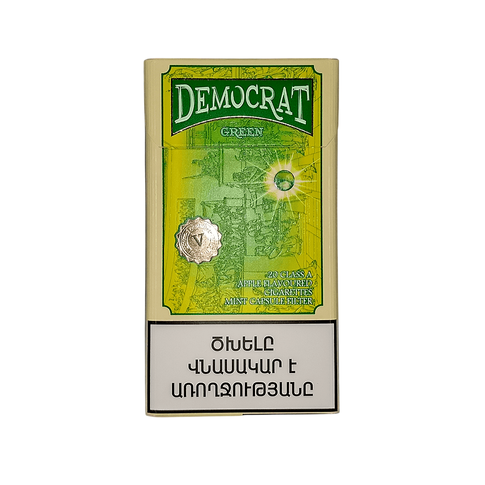 Democrat Green Mint Capsule Superslims Democrat Green Mint Capsule Superslims