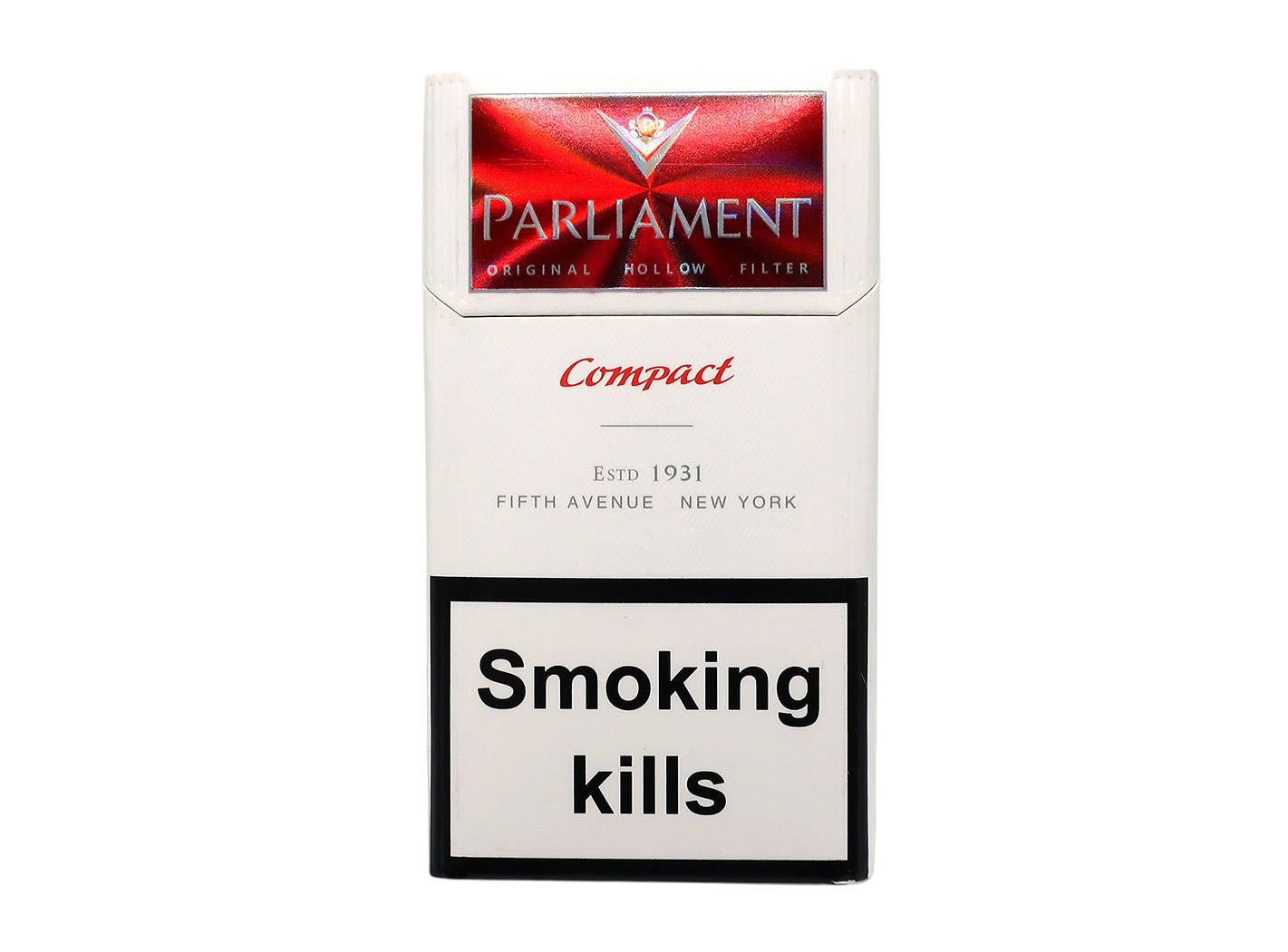 Parliament Original Hollow Filter Compact Red Parliament Original Hollow Filter Compact Red