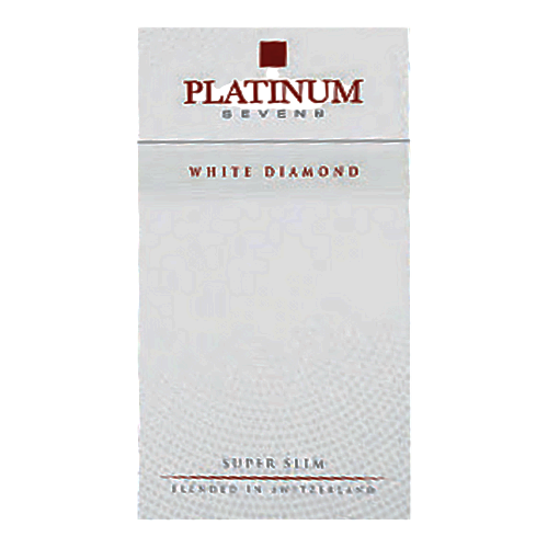 Platinum Seven Super Slim White Diamond Platinum Seven Super Slim White Diamond
