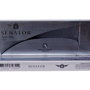 Senator Super Slim Silver Duty Free