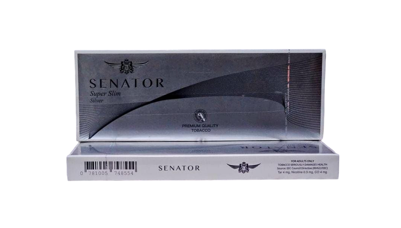 Senator Super Slim Silver Duty Free Senator Super Slim Silver Duty Free