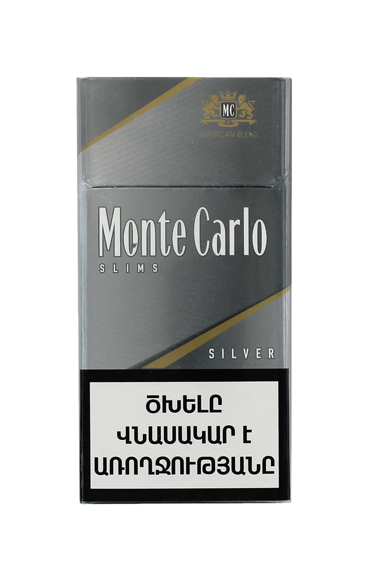 Сигареты Monte Carlo Silver Slims Сигареты Monte Carlo Silver Slims