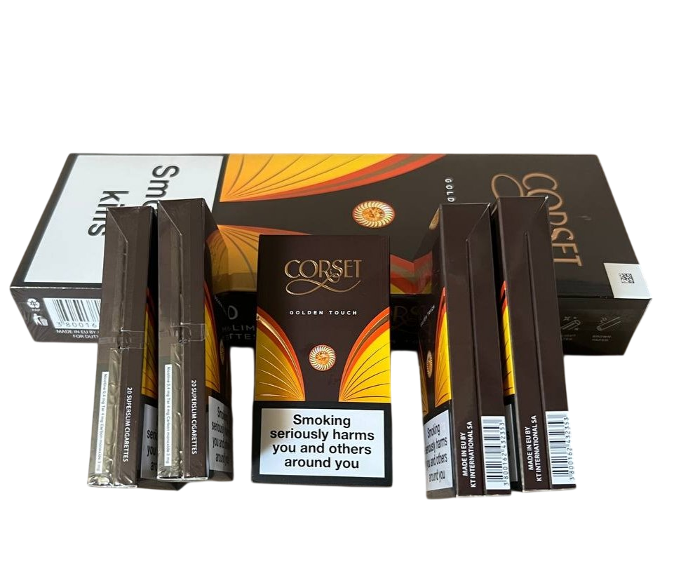 Сигареты Corset Superslim Golden Touch Сигареты Corset Superslim Golden Touch