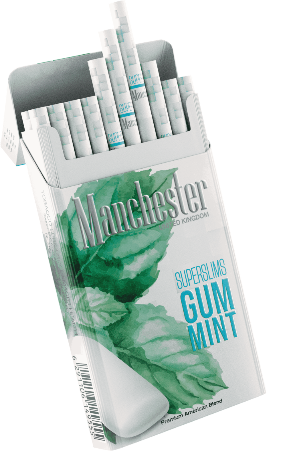 Сигареты Manchester Superslims Gum Mint Сигареты Manchester Superslims Gum Mint