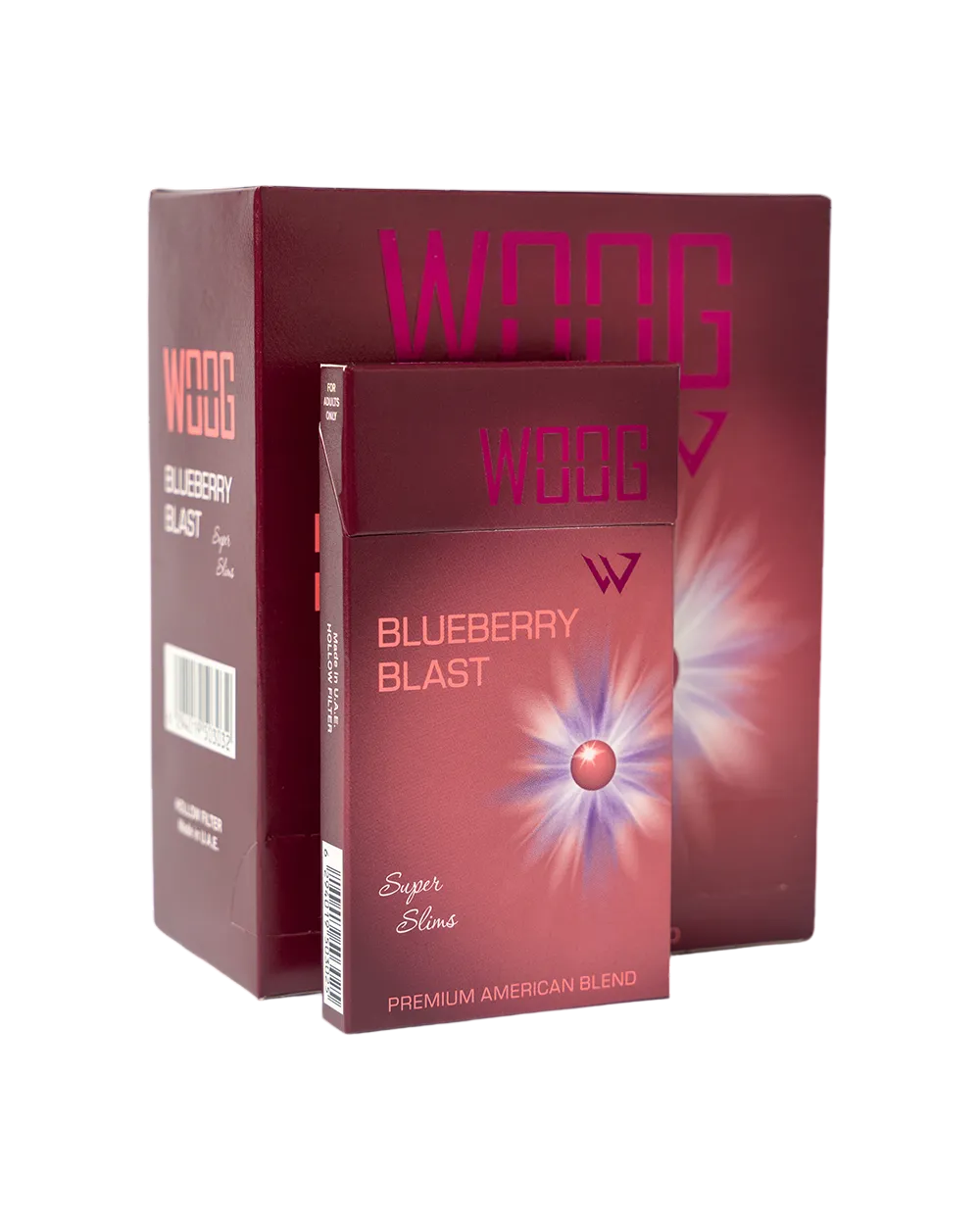 Сигареты Woog Super Slims Blueberry Blast Сигареты Woog Super Slims Blueberry Blast