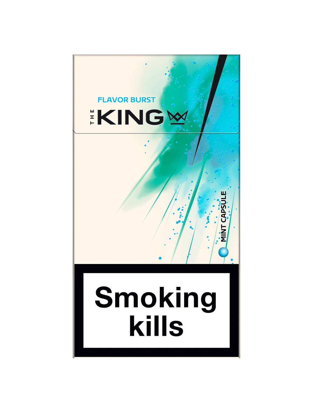 The King Superslim Flavor Burst Mint The King Superslim Flavor Burst Mint